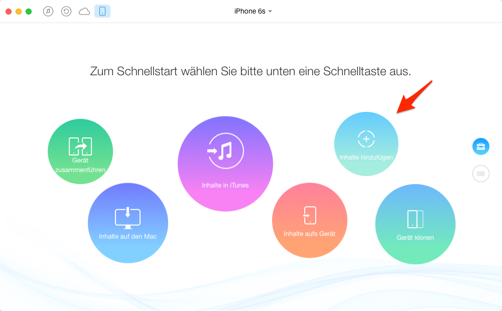 Videos vom Mac oder PC über iTunes auf iPhone