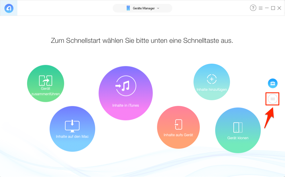 Videos vom iPhone auf Computer übertragen, ohne iTunes – Schritt 2