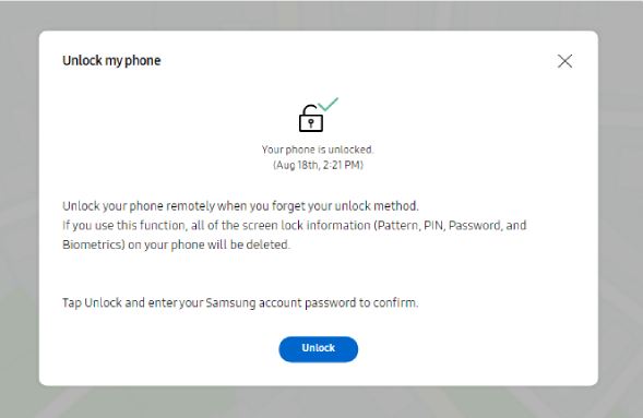 Warten bis zur automatischen Werksreset-Durchführung