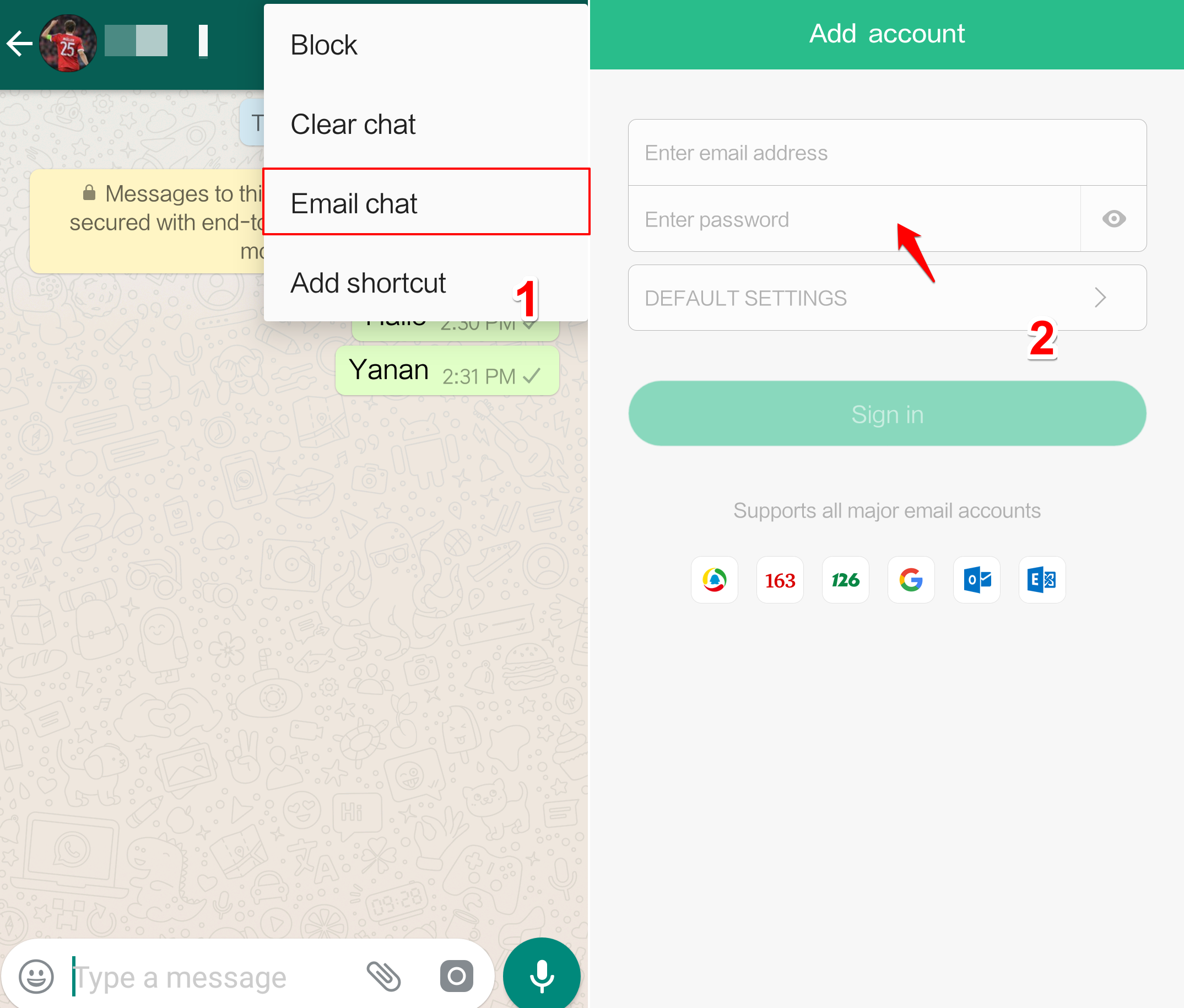 import whatsapp chat to signal