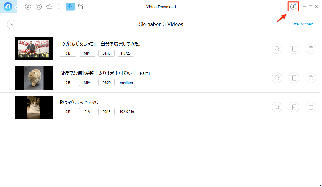 Ohne iTunes! Videos runterladen - Schritt 3