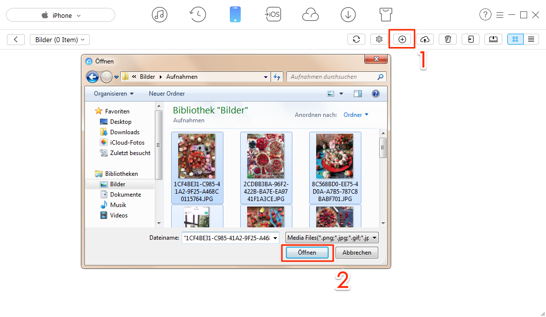 Vom Laptop Bilder Auf Iphone 6