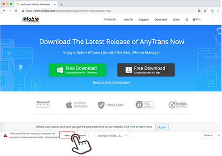download AnyTrans iOS 8.9.6.20231016