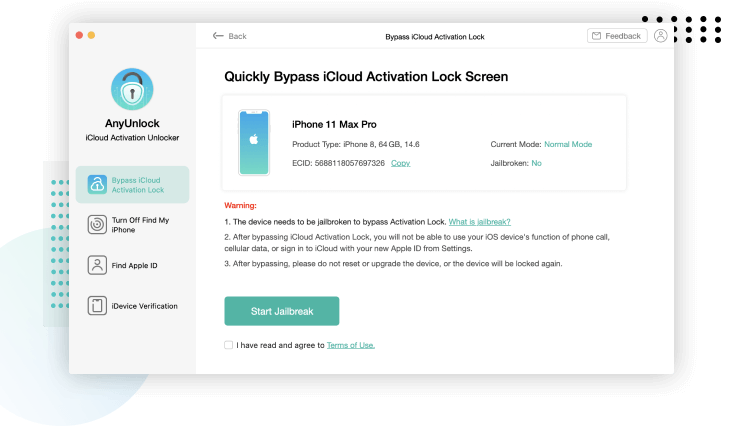 anyunlock icloud activation unlocker for windows