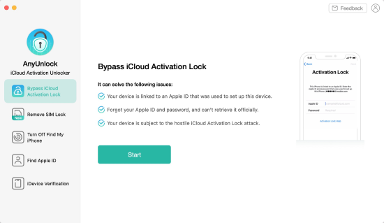 anyunlock – icloud activation unlocker
