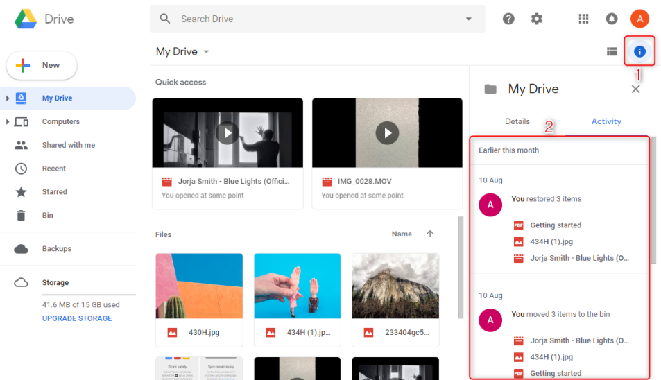 Can photos disappear from Google Drive?