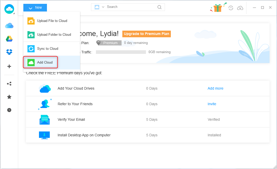 sign pcloud in Drive Transfer Google from Files Dropbox to How to