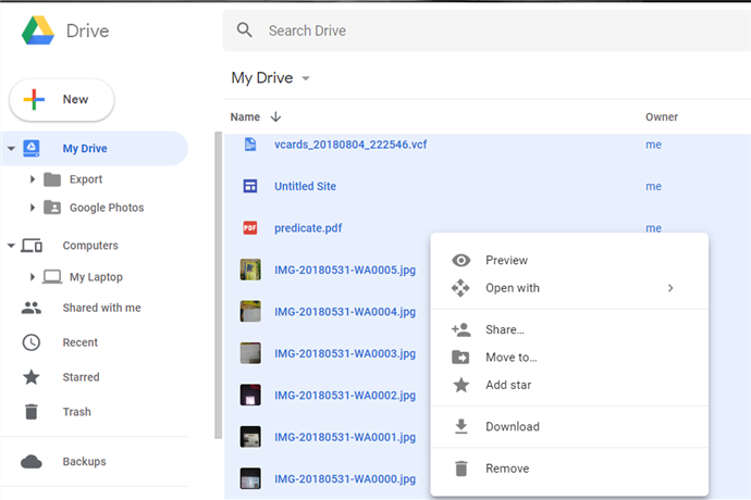 how to download google drive folder to sd card