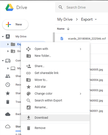 how to transfer photos from google drive to google photos