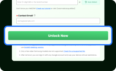 Processus de déverrouillage