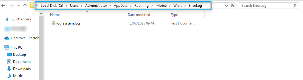 How to Send the Log File via Email