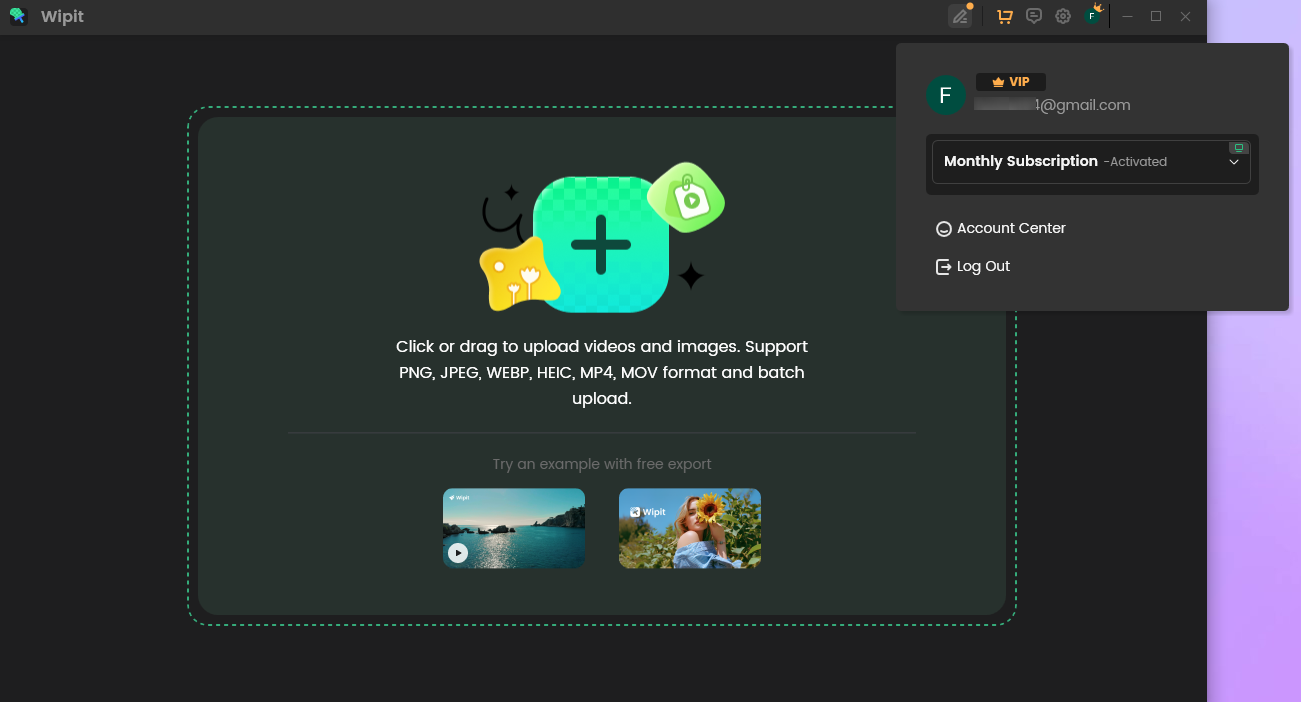 Activate Wipit Automatically