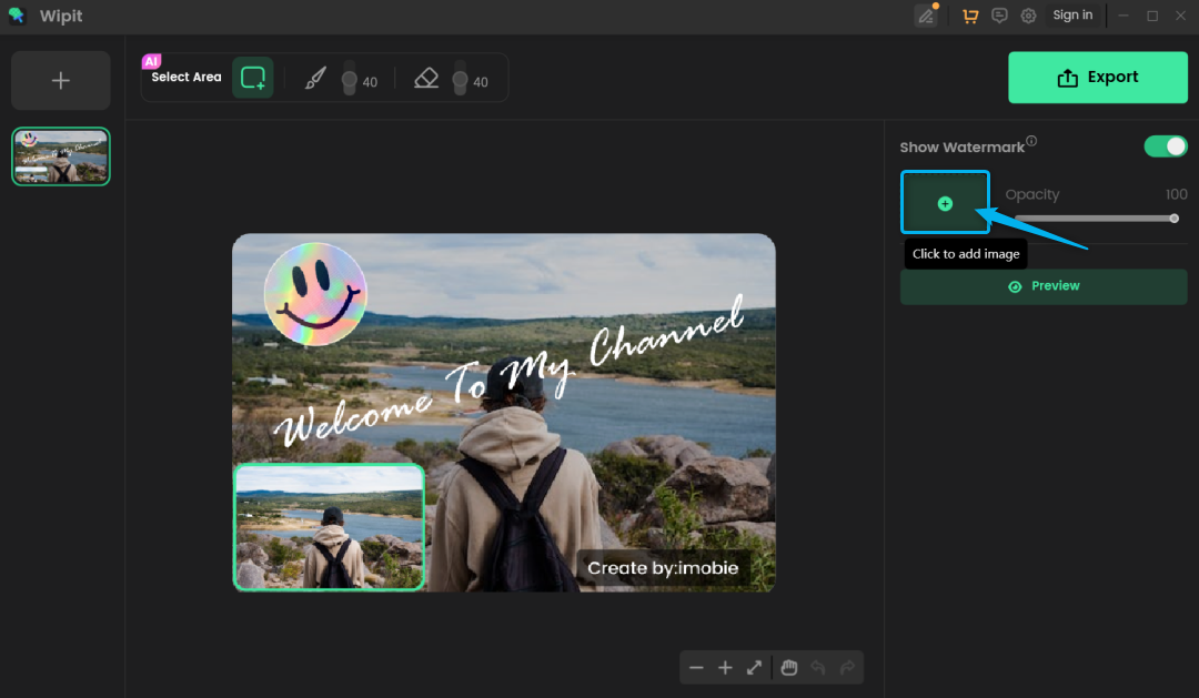 Select Watermark Image