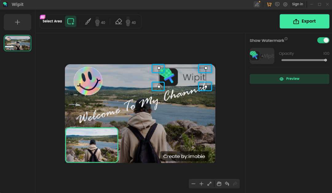 Edit Watermark Image