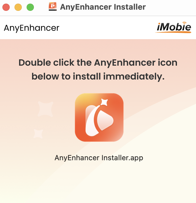 Double Click the AnyEnhancer Icon 