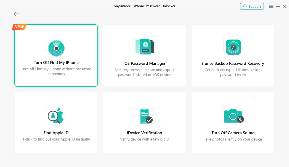 Choose Turn Off Find My iPhone Function