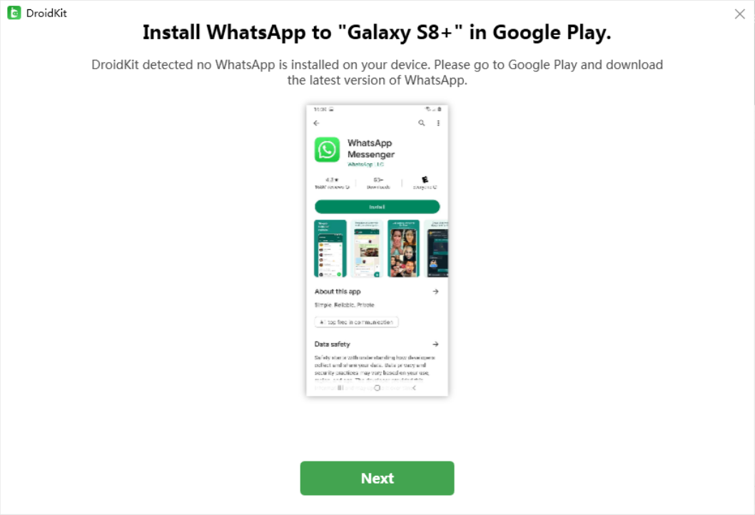 Install WhatsApp on Your Device