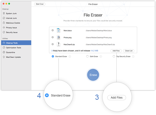 file eraser