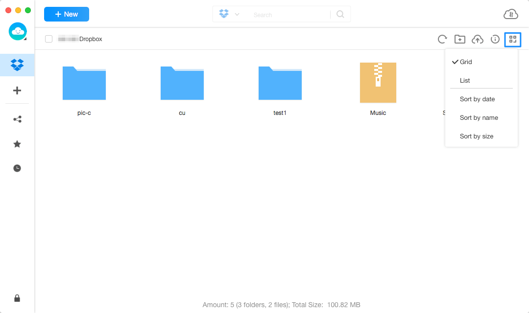 Managing Your Dropbox Contents