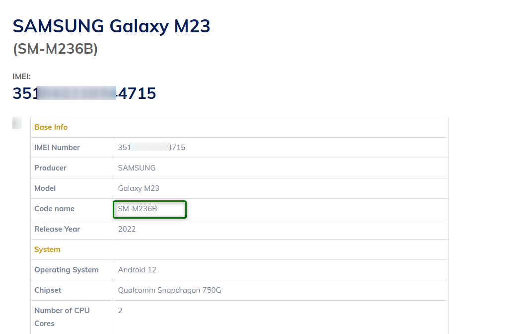 Obtain Device Code Name