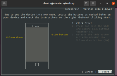 Put Device into DFU Mode