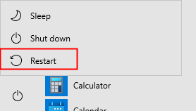 Restart Computer