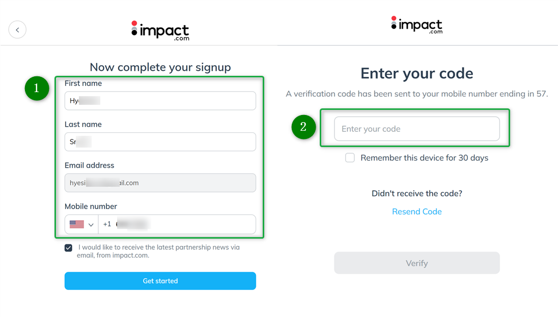 Enter Your Code to Verify