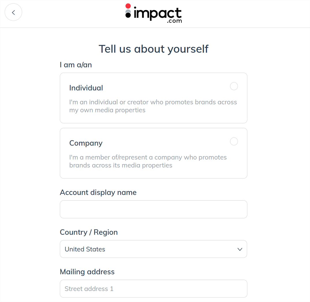Complete Account Information
