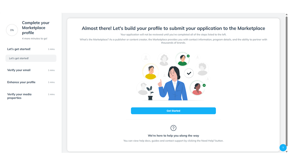 Complete Marketplace Profile