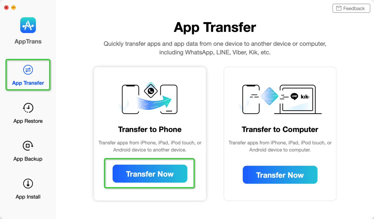 Select Transfer to Phone Option