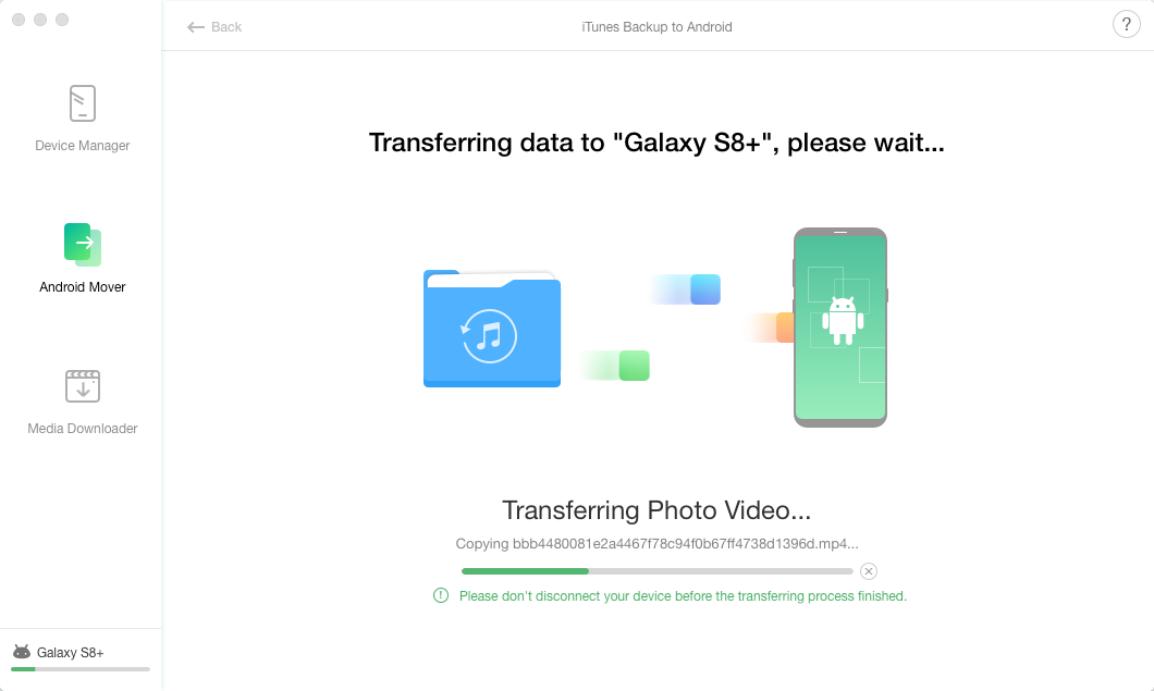 iTunes Backup to Android - 5