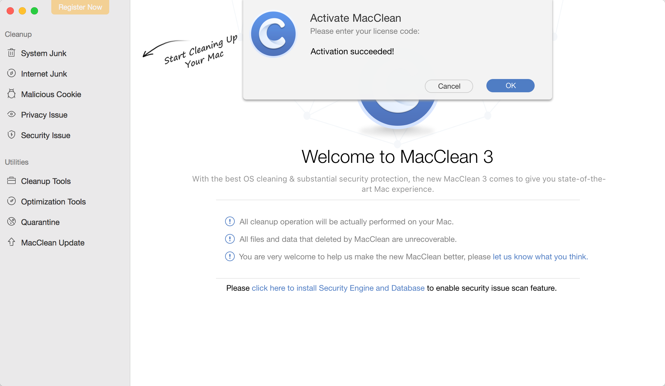 macclean license code