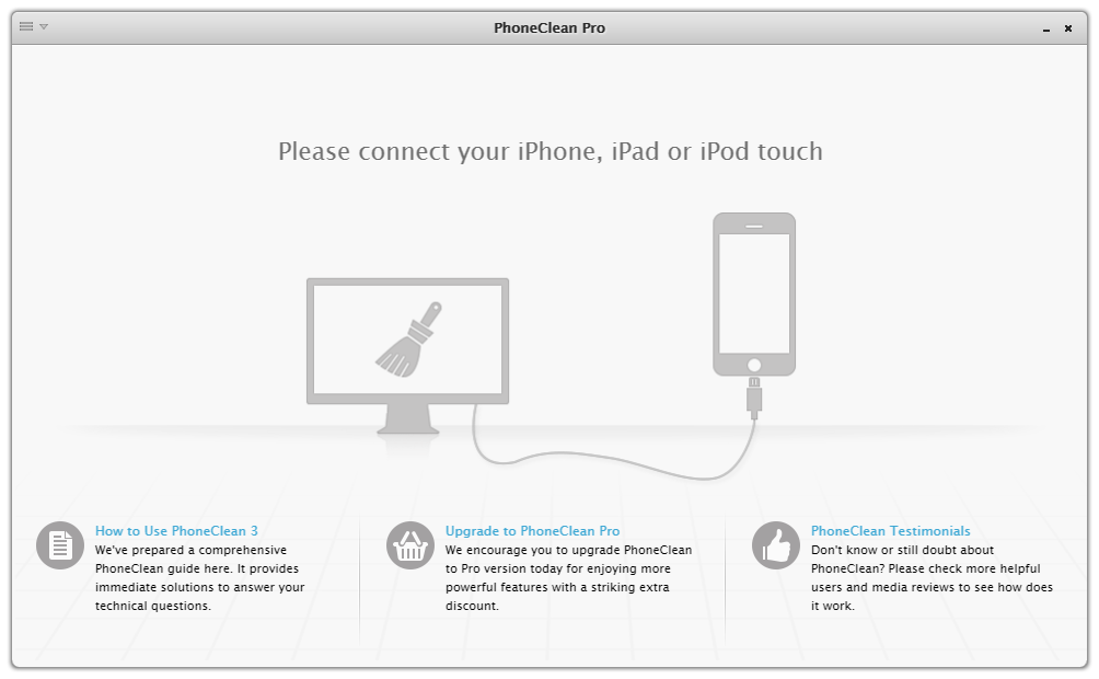 phoneclean for mac troubleshooting