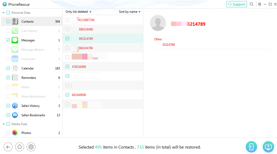 Scanning Result