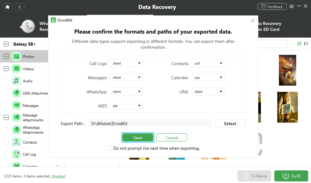 Recover the Deleted Data