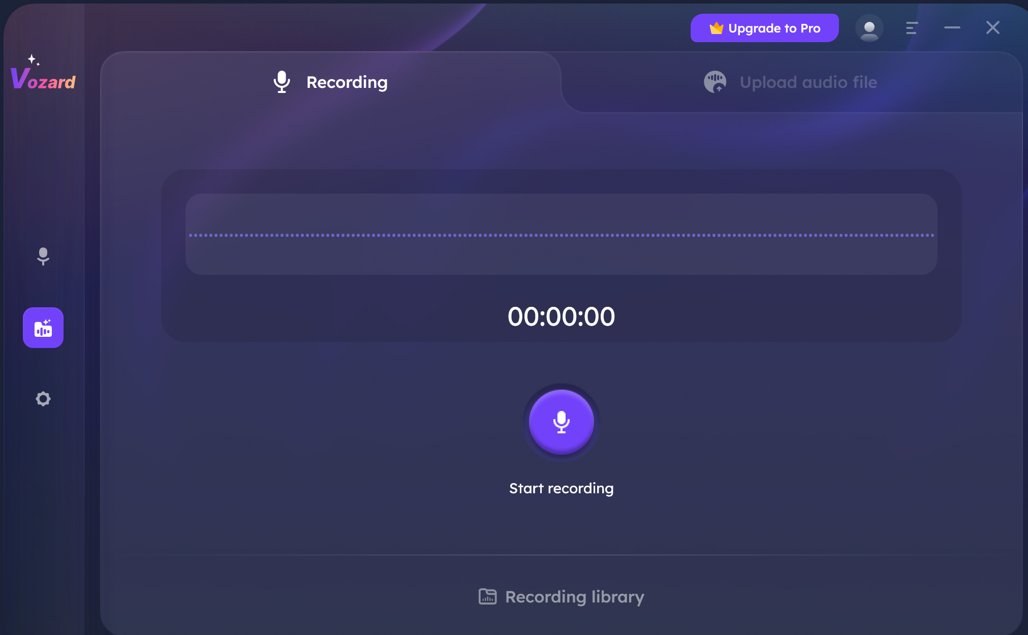 Click Recording Option