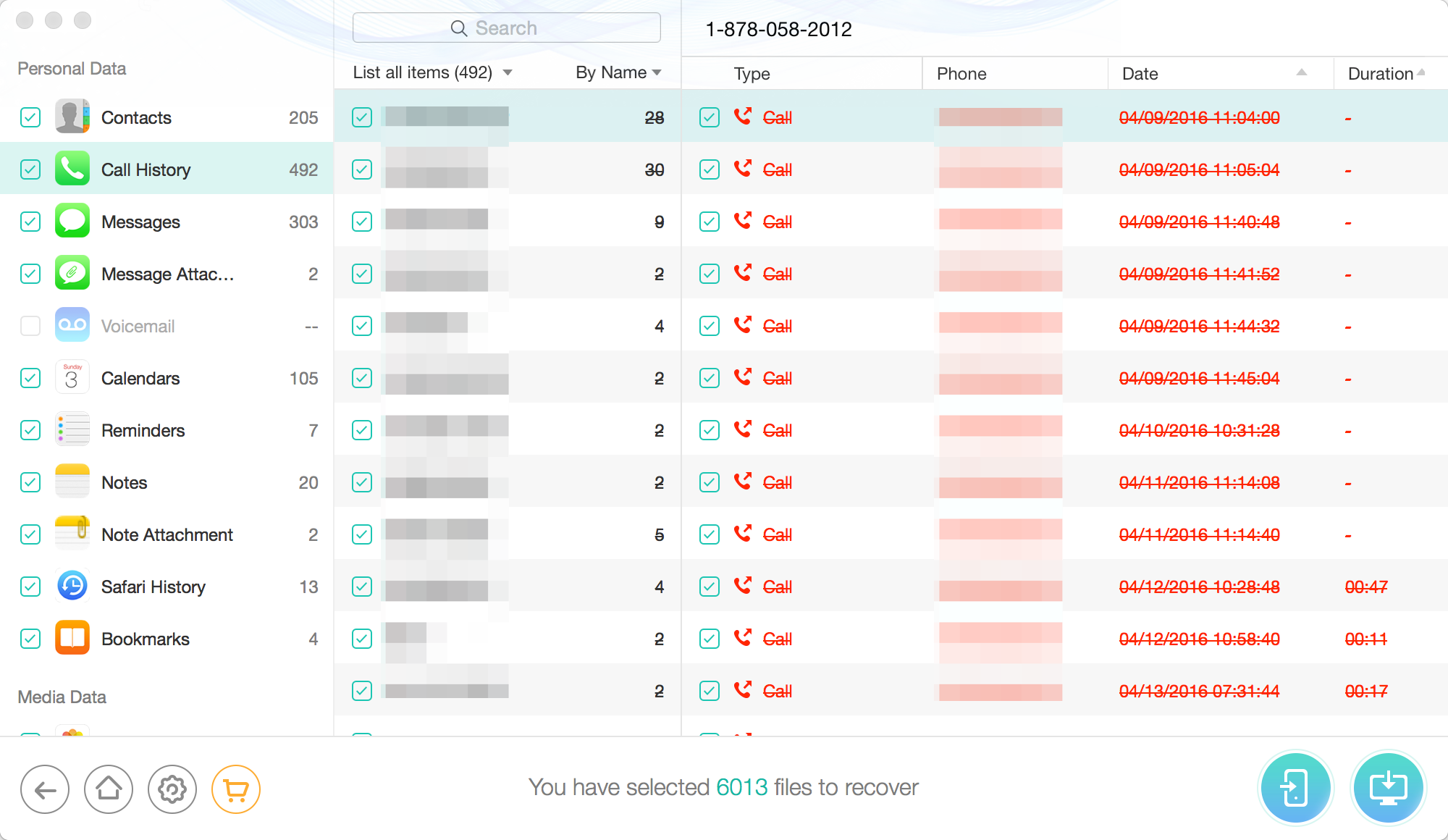 leawo ios data recovery and choose recover from ios device.