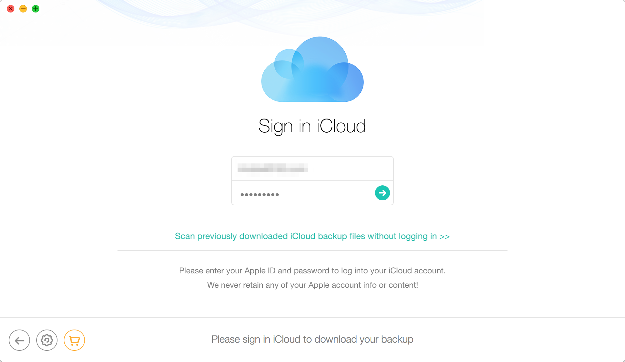 Phonerescue For Ios Online Guide Recover Data From Icloud