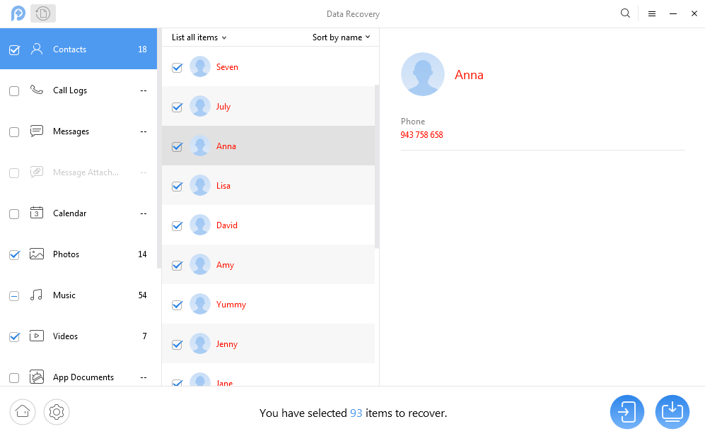 Scan out Your Lost Data Deeply