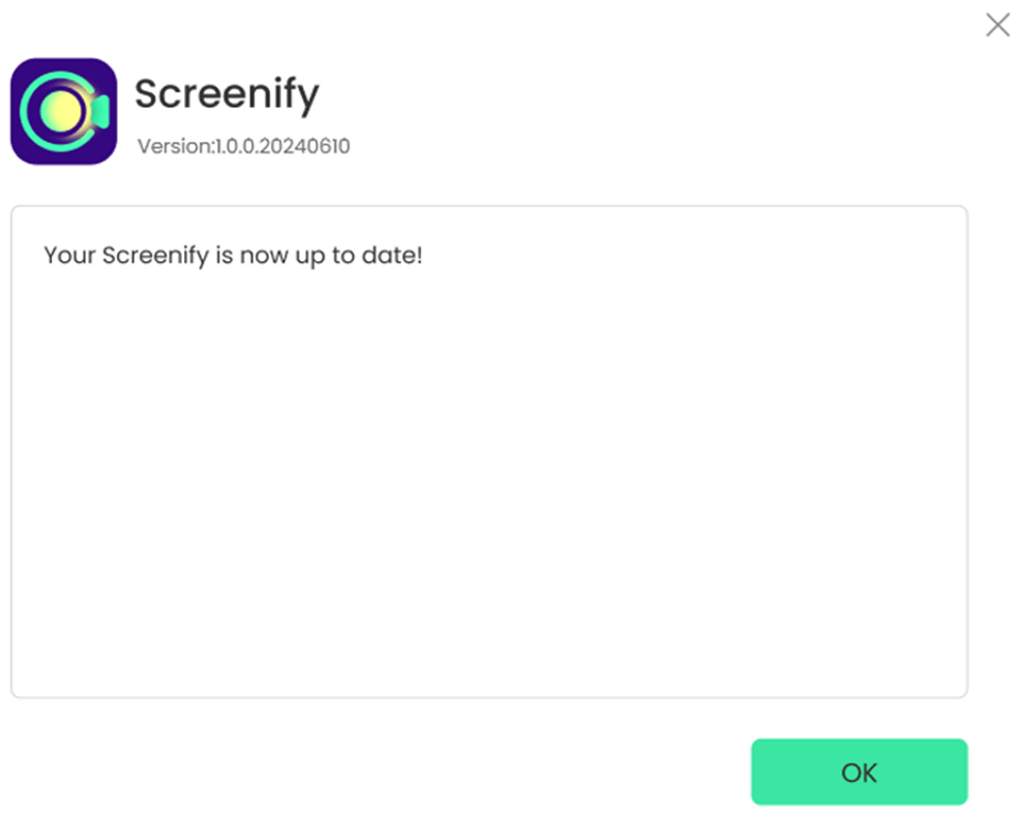 Screenify Is already the Newest Version