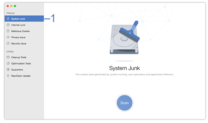 Select System Junk Function