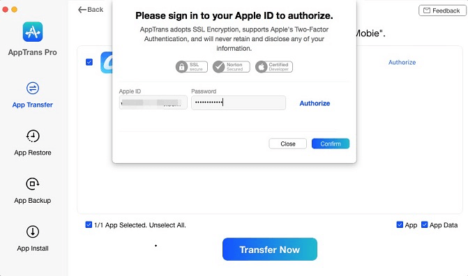 Please Enter Your Apple ID and Passcode