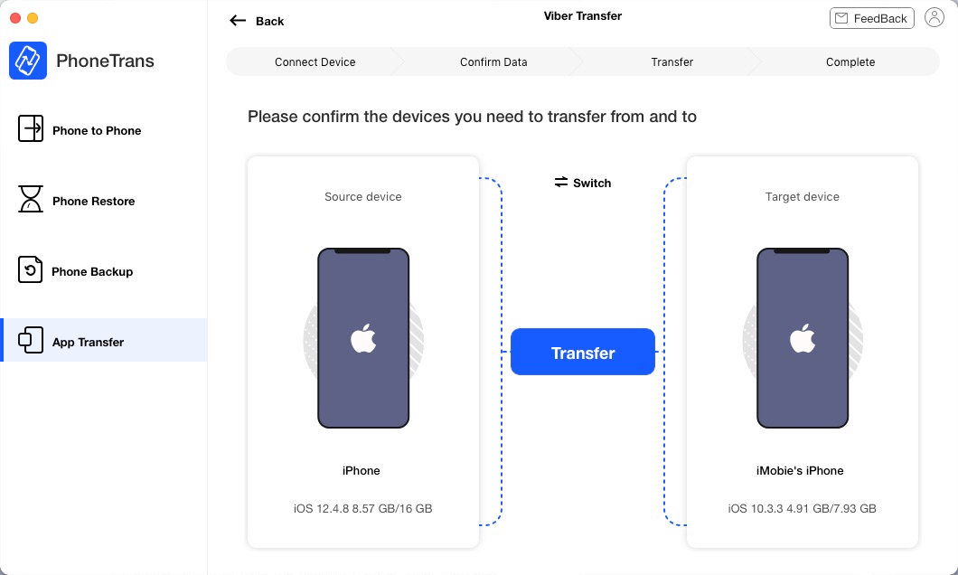 phonetrans app