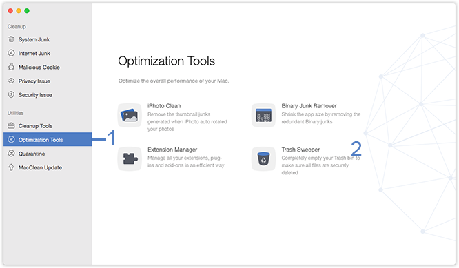 mac cleaner sweeper