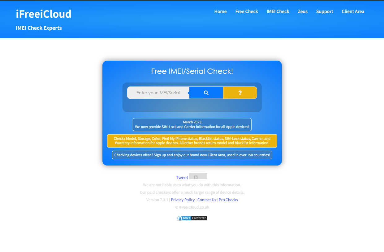 Verify FMI Status
