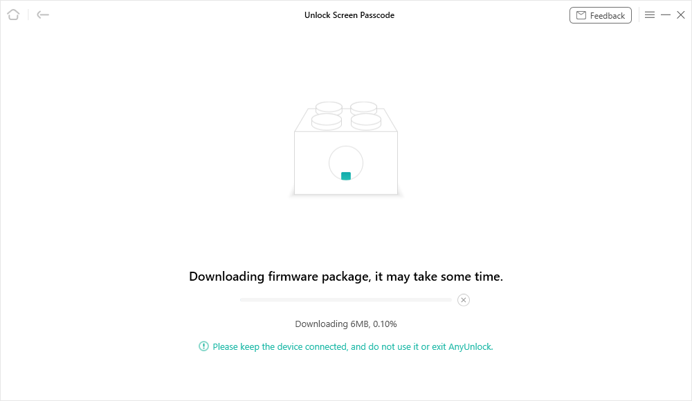 Firmware Package Downloading Process Will Start