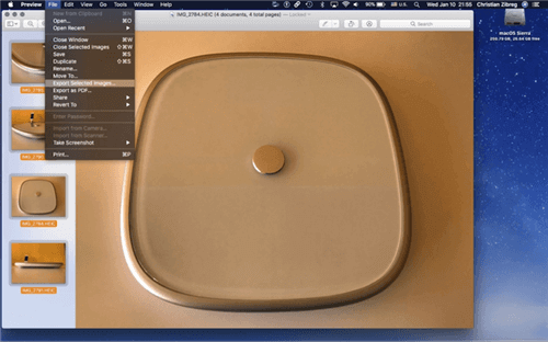 How to Change a HEIC File to JPEG on Mac - Step 3