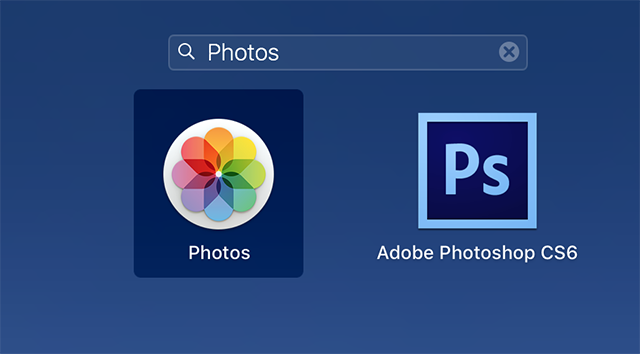 Open the Photos app on your Mac