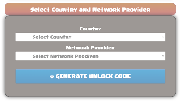 Confirm SIM Unlock Details