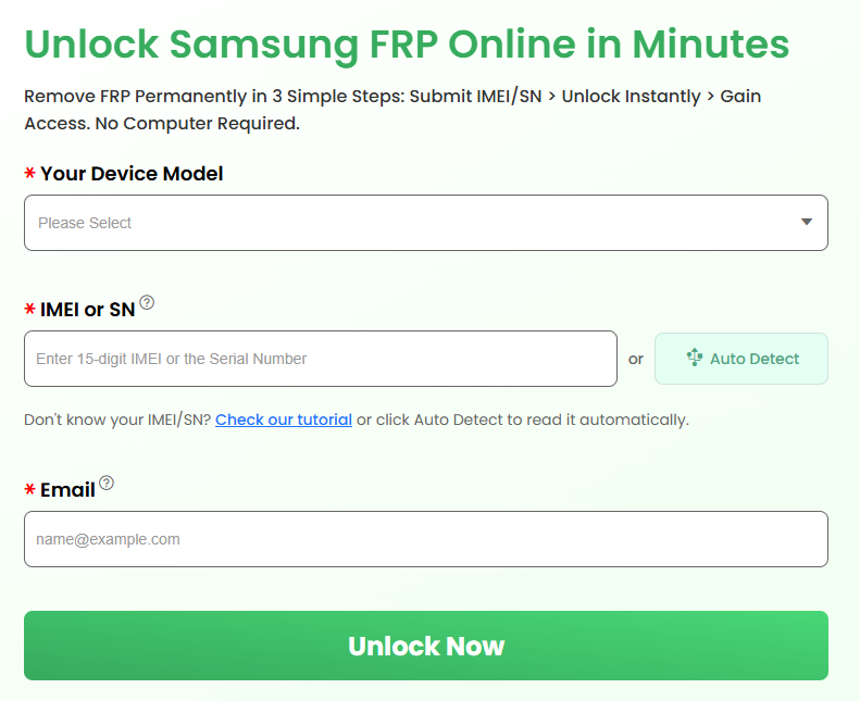 DroidKit Online FRP Removal